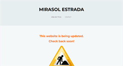Desktop Screenshot of mirasolestrada.com